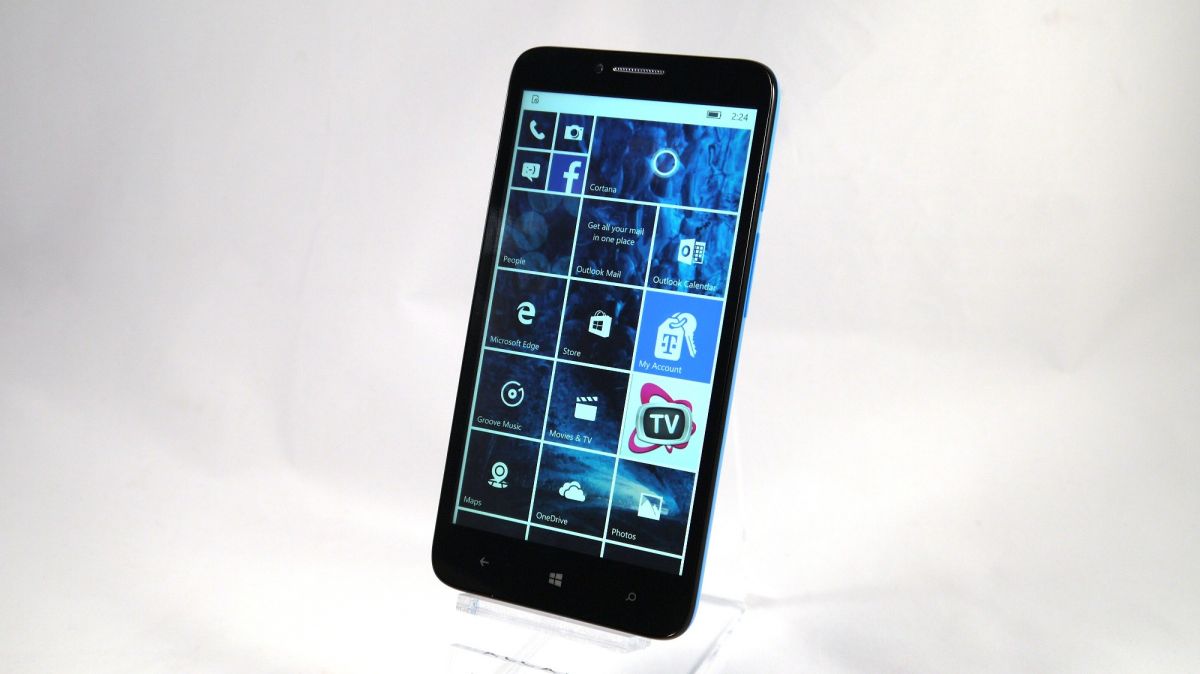 Alcatel Fierce XL with Windows 10 Mobile