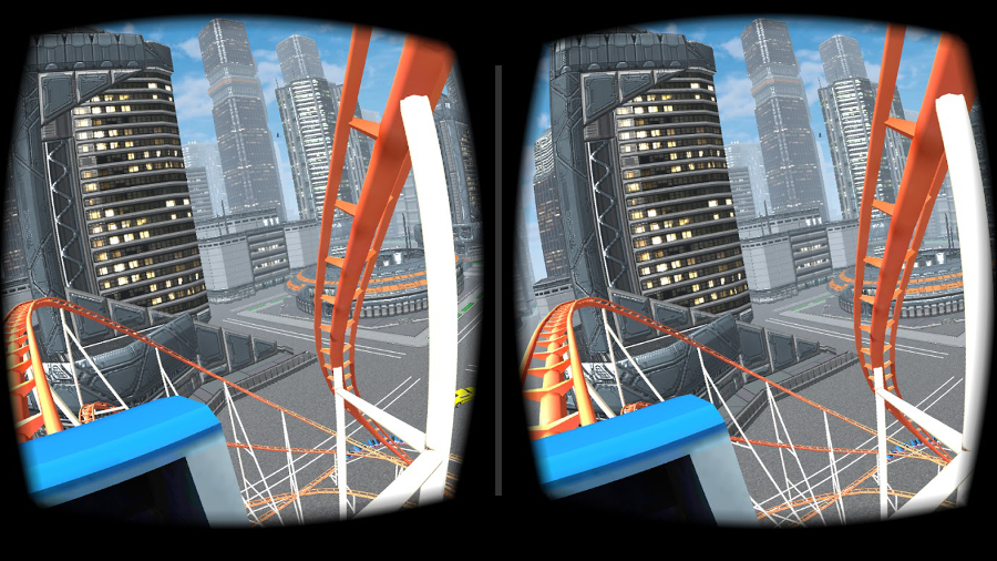 Frag VR Roller Coaster
