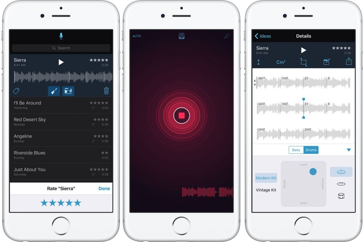 Best free iOS apps Music Memos