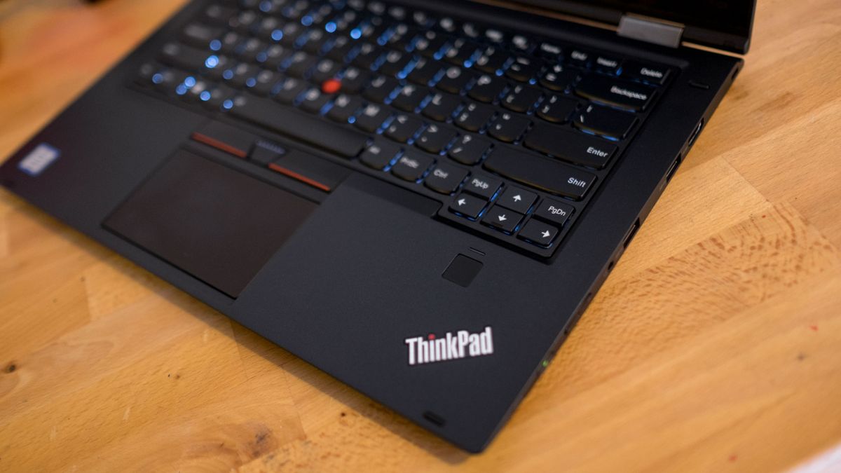Lenovo ThinkPad X1 Yoga close-up