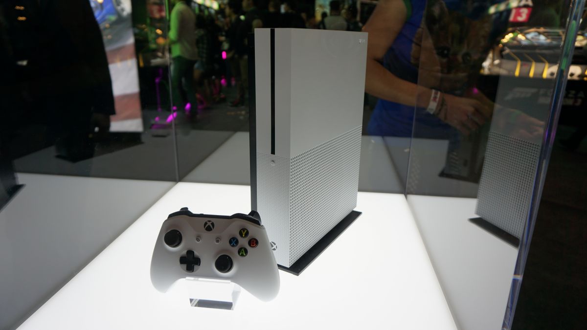 The Xbox One S at its E3 2016 debut
