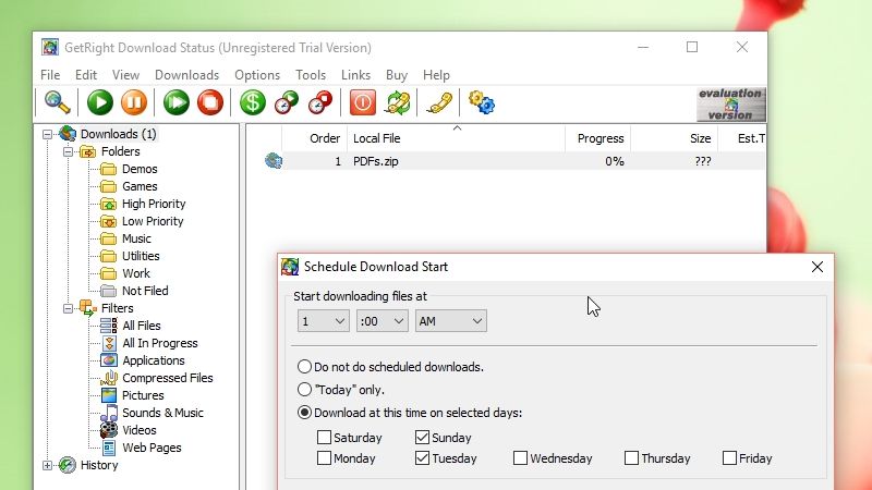 GetRight download manager