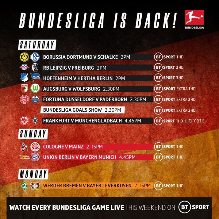 watch Bundesliga UK