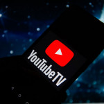 POLAND - 2019/11/22: In this photo illustration a Youtube TV logo seen displayed on a smartphone. (Photo Illustration by Omar Marques/SOPA Images/LightRocket via Getty Images)