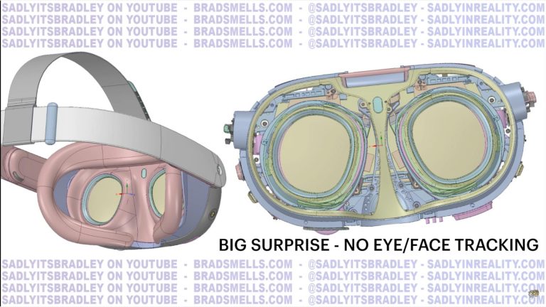 CAD models of the Oculus Quest 3