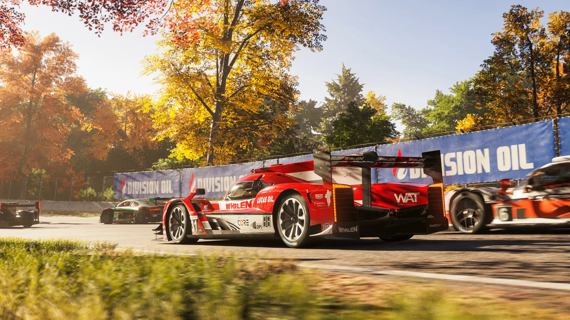 Forza Motorsport red car racing