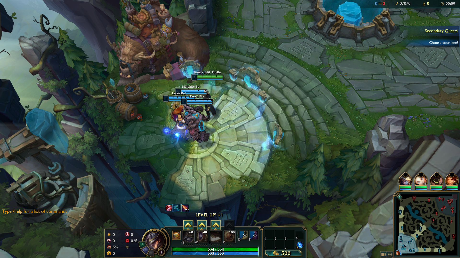 Gameplay image from League of Legends