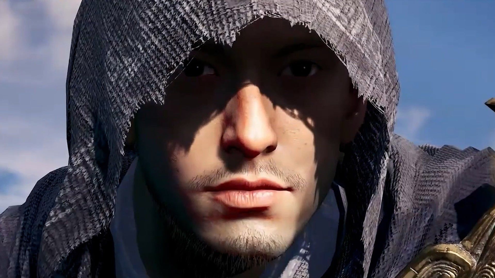 A close up of Xia in  Assassins Creed Codename Jade