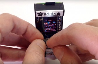 You can build your very own ultra-mini arcade machine