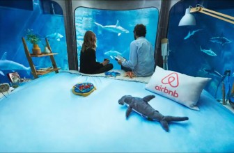 Airbnb wants to put you in a shark tank for a night
