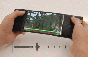This flexible phone means you can properly fire Angry Birds