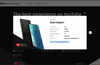 Motorola One Fusion Plus spotted on Youtube device report