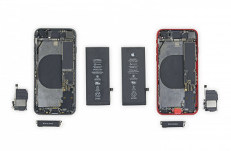 You can use some iPhone 8 parts inside an iPhone SE