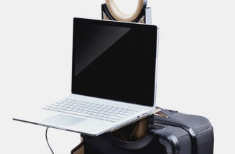 This smart carry-on case with a laptop tray may have perfected luggage