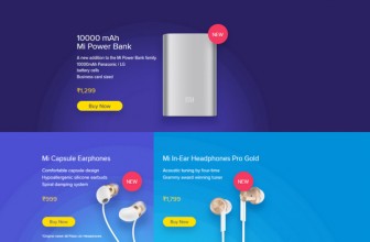 Xiaomi India Launches 10000mAh Mi Power Bank, Mi Capsule Earphones, Mi In-Ear Headphones Pro (Gold)