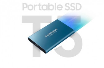 Samsung Portable SSD T5 Launched in India Starting at Rs. 13,500 for 250GB
