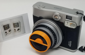 This 3D-printed accessory makes it possible to shoot split double exposures on Instax Mini 90 cameras
