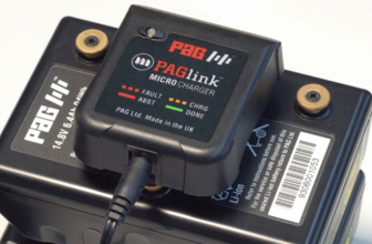 Micro travel charger and PowerHub for PAGlink Gold Mount batteries