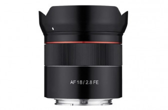 Samyang unveils AF 18mm F2.8 FE wide-angle lens for Sony Alpha users