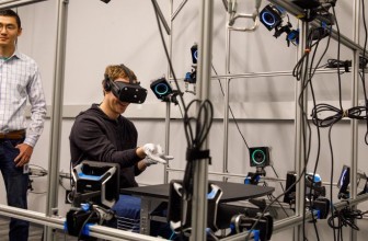 Facebook CEO Mark Zuckerberg Shows Off Prototype Gloves for Oculus Rift VR Headset