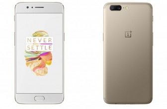OnePlus 5 soft gold gives you limited edition bling