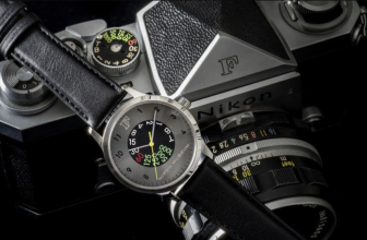 Nikon F 60th anniversary sale includes a special wristwatch with shutter speed dial