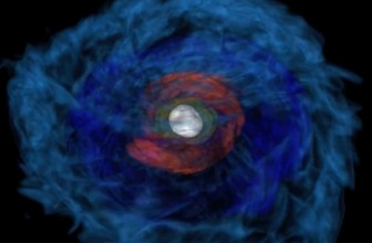 Titanic collision of two neutron stars solves a cluster of cosmic mysteries