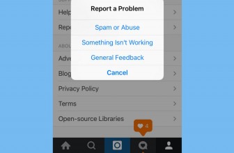 Instagram has quickly fixed the disappearing Log Out button