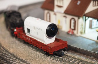 Sony action cam that needs a train to carry it