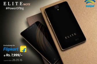 Swipe Elite Note with 4G LTE and 3GB of RAM launched for Rs 7,999: Specifications and features