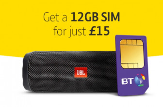 Grab a free speaker with BT’s 12GB data SIM only deal for effectively £9.50/pm