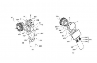 Canon patents an Osmo-style camera with interchangeable lenses